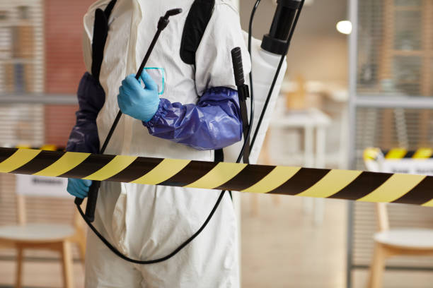 Professional Biohazard technician working in Burbank, WA
